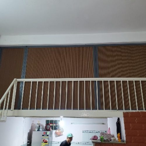 Vách ngăn phòng máy lạnh cho gác lửng